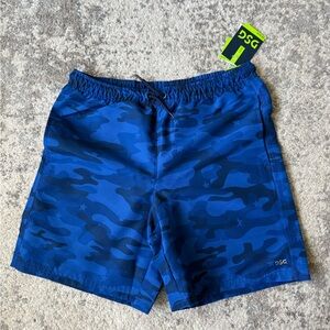 DSG Blue Camo Athletic Shorts